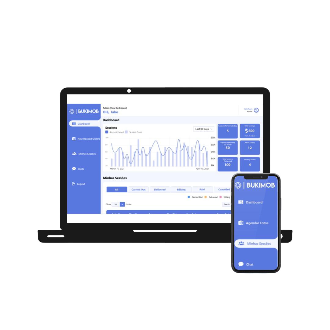 Advanced Feature-Based Online System for Photography Booking and Management platform screen 1